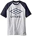 UMBRO Big Boys' Short Sleeve Ringer Raglan Tee