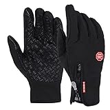 Sportown Winter Outdoor Cycling Glove Special Designed for Touch Screen Cell Phone / Tablet /Mp5 Etc ,Soft and Cold Proof