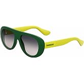 Havaianas Sunglasses Rio Shield Sunglasses, GRN YLLW, 54 mm