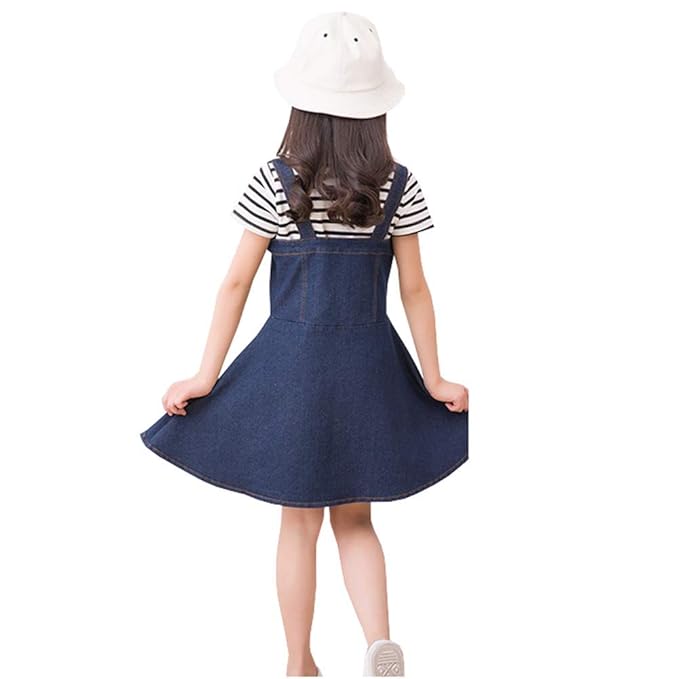 girls bib overall dress