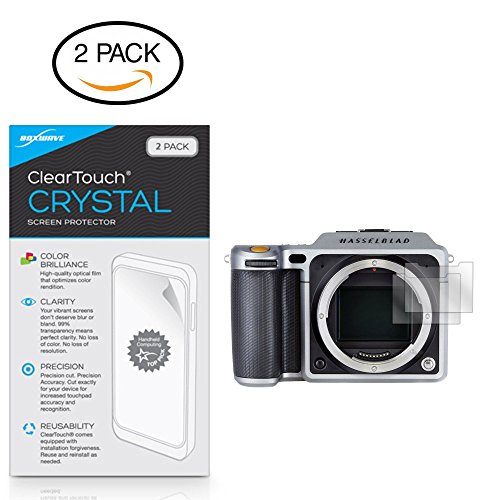 Hasselblad X1D Screen Protector, BoxWave [ClearTouch Crystal (2-Pack)] HD Film Skin - Shields From Scratches for Hasselblad X1D, X1D-50c