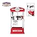 6076 Great Northern Red Big Bambino Table Top Retro Machine Popcorn Popper, 4 oz