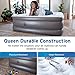 Etekcity Air Mattress Queen Size with Built-in Pump, Inflatable Airbed Blow Up Air Bed Double Raised Mattress for Camping, Guest, Hiking, Height 18″, 2-Year Warranty, Storage Bagthumb 4