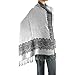 Women's Woven Double Side Pashmina Shawl Wrap Scarf 80