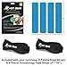 FUYERLI Patella Knee Strap for Knee Pain Relief - Patellar Tendon Brace Support for Hiking, Running, Tennis, Volleyball- Knee Straps (2 Pack) & Knee Tape (Free Pre Cut Kinesiology Tape)