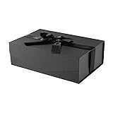 JINMING Large Gift Box with Ribbon, 13.5x9x4.1