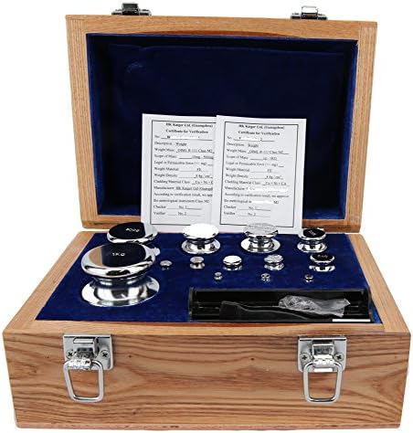 10 MG - 1000g 1KG Boxed Test / Calibration Weight Set Scales USA