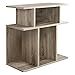 Monarch Specialties , Accent Side Table, Dark Taupe Reclaimed-Look, 24H