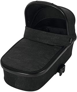 Maxi-Cosi Oria Babywanne, groß, bequem und federleichter Kinderwagenaufsatz, geeignet für Maxi-Cosi-Kinderwagen/Buggys, nutzbar ab der Geburt - 6 Monate, (ca. 0-9 kg), nomad black (schwarz)
