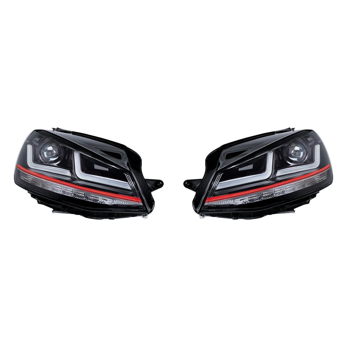 OSRAM LEDriving Golf 7 LED headlight, GTI edition as xenon replacement, LED upgrade, LEDHL104-GTI, left-hand drive cars only (1 complete set)