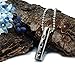Lauren Annabelle Studio Pet Cremation Jewelry for Ashes Necklaces 3 Paws Cylinder Stainless Steel Pendant Men Dad Mom Women Dog