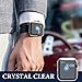 BRG Case for Apple Watch Series SE 6 5 4 3 Screen Protector 40mm 44mm 38mm 42mm,[2 Pack] Soft TPU HD Clear Ultra-Thin Overall Protective Cover Case