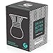 Coffee Gator Pour Over Coffee Maker - 10.5 oz Paperless, Portable, Drip Coffee Brewer Pour Over Set w/Glass Carafe & Stainless-Steel Mesh Filter, 300ml Green