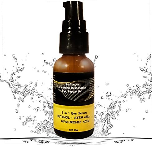 Retinol Serum 2.0 % with Hyaluronic Acid and Stem cells for Eyes Face and Neck - Best Gift for You - 1 oz