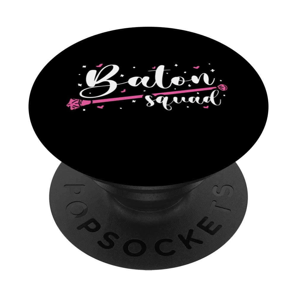 Baton Squad Majorette Baton Spinning Twirler PopSockets Swappable PopGrip