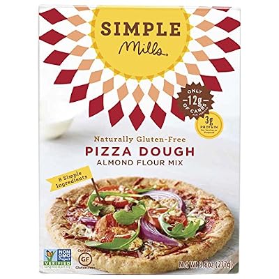 Simple Mills Pizza Dough Mix, 9.8 Ounce