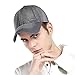 CACUSS Men's Cotton Classic Baseball Cap with Adjustable Buckle Closure Dad Hat