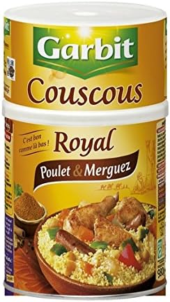 Garbit Couscous Royal Poulet Et Merguez La Boite De 980g