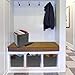 Sorbus Storage Cubes - 11 Inch Foldable Fabric Baskets for Organizing Pantry, Closet, Shelf, Cubby - 6 Grey Collapsible Cloth Storage Bins with Handle for Home, Bedroom