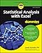 Statistical Analysis with Excel For Dummies