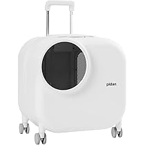 pidan ペットキャリーケース ホワイト Amazon.com : pidan Pet Carrier Large,Pet Suitcase,for Cat