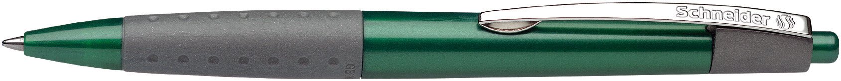 Schneider Loox Retractable Ballpoint Pen - Green Barrel / Green Ink