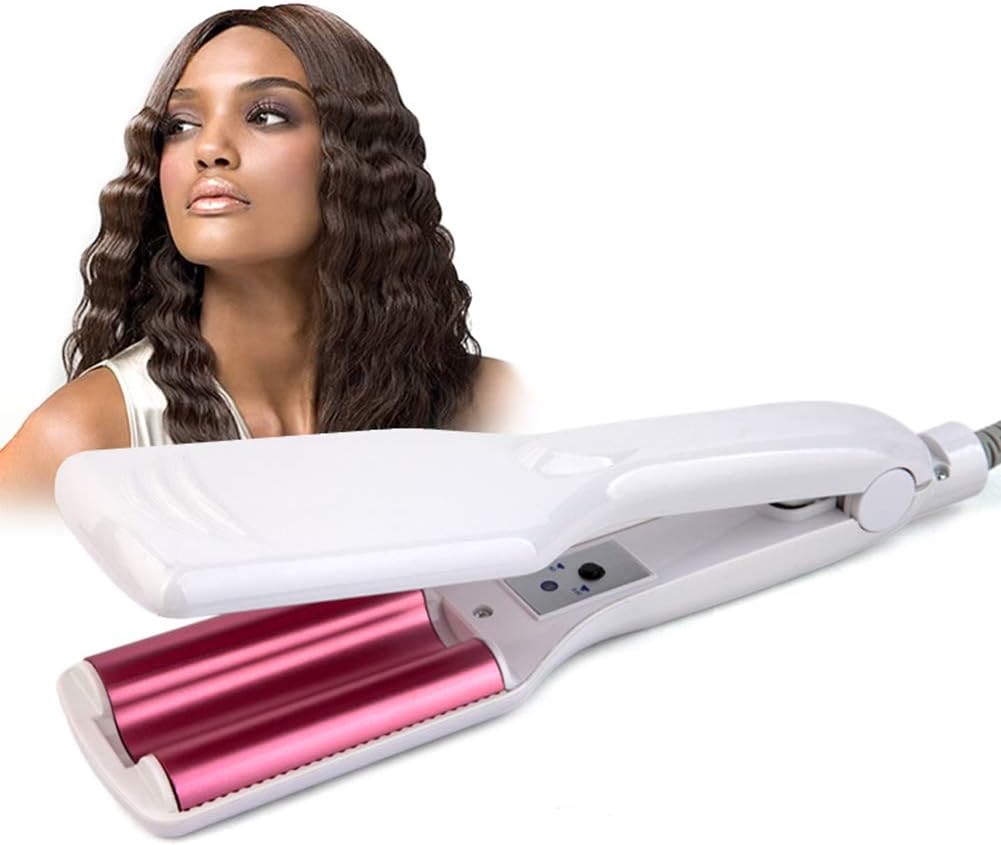 Professional Hair Curling Iron Fast Heating Ceramic Hair Wave Tool Triple Barrels Hair Waver Curl Deep Wave Curler Perm Splint Styling Tools