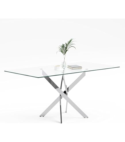 Rectangular Glass Dining Table: Stylish Elegance for Every Home