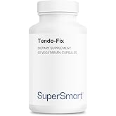 Supersmart - Tendo-Fix 750 mg Per Day - Increases Joint Mobility with Collagen | Non-GMO & Gluten Free - 90 Vegetarian Capsules
