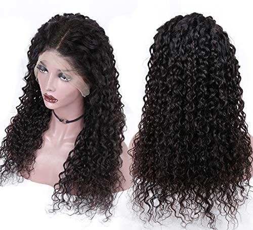 Lace-Front-Wigs-Human-Hair-Middle-Part-Curly-Wave-Lace-Front-Wigs-for-Black-Women-24-Inch-150-Density-Brazilian-Virgin-Human-Hair-Deep-Wave-Lace-Front-Wig-with-Baby-Hair-Natural-Color