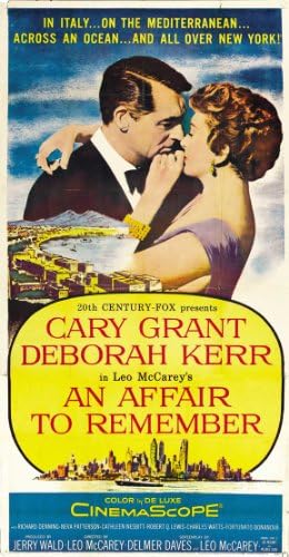 an Affair to Remember Movie Poster (27 x 40 Inches - 69cm x 102cm) (1957) Style B -(Cary Grant)(Deborah Kerr)(Richard Denning)(Cathleen Nesbitt)(Neva Patterson)(Robert Q. Lewis)