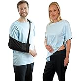 Inspired Comforts Unisex Post Surgery & Rehab Dual Access Crew Neck Snap Shirt