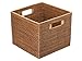 KOUBOO 1060036 Square Rattan Utility Basket, 13