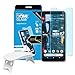 Dome Glass Google Pixel 2 Screen Protector Tempered Glass Shield, [Liquid Dispersion Tech] 2.5D Edge of Screen Coverage, Easy Install Kit and UV Light by Whitestone for Google Pixel 2 (2017)