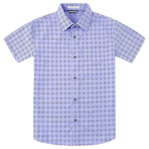 WARHORSEE Boys Plaid Button-Down Shirt