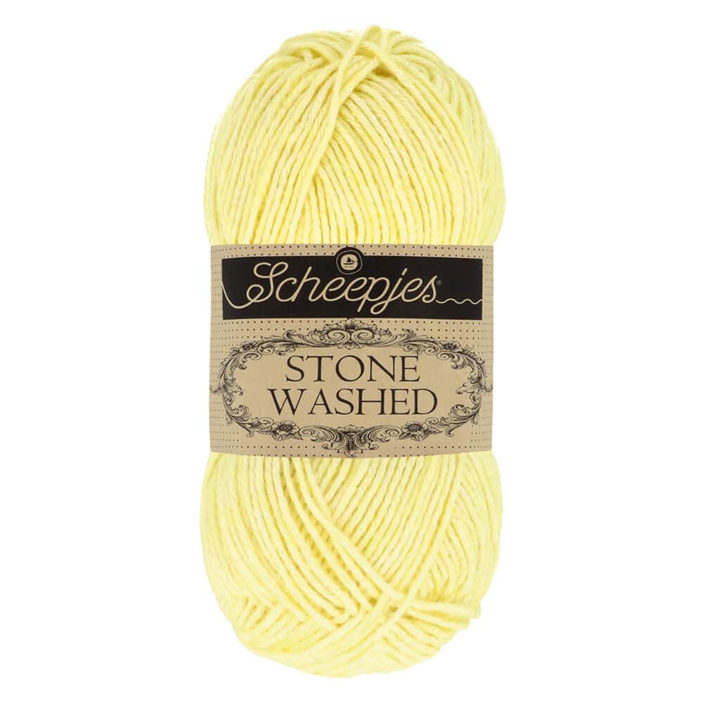 Scheepjes - Scheepjes Stone Washed 817 Citrine Yarn - 1x50g — image 1