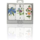 HOULIFE Mouchoirs blancs purs en coton doux pour femmes HOULIFE Mouchoirs blancs purs en coton doux pour femmes