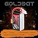 GOLDBAT 1300mAh 4S 100C 14.8V Softcase LiPo Battery Pack with XT60 Plug for Heli Airplane Drone FPV Racing (2 Packs)