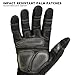 Youngstown Glove Anti-Vibe XT Vibration Dampening Mechanic Work Gloves For Men - Durable, Washable, Anti-Slip Palms - Dark Gray