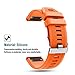 Ysang for Garmin Forerunner 935 GPS Accessory Watch Band, 22mm Width Soft Silicone Quick Install Sport Watch Strap Bracelet Wristband for Garmin Forerunner 935 GPS Smart Watch