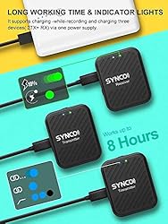 SYNCO Wireless Lavalier Microphones