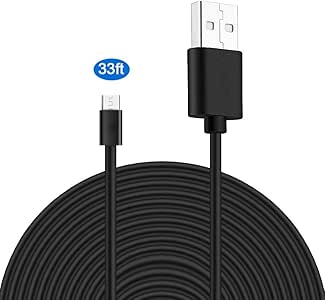 Amazon.com: 121A-33Ft Charging Micro USB Power Extension