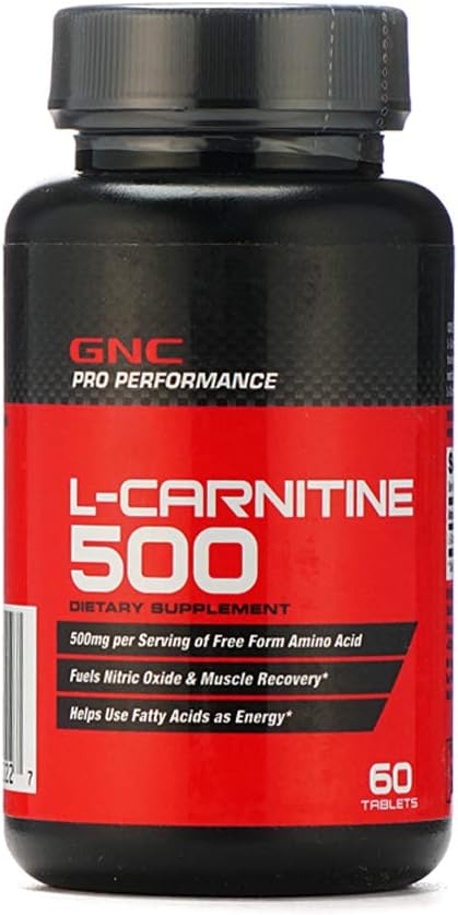 Amazon Com Gnc Pro Performance L Carnitine 60 Tablets Supports