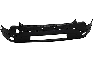 Garage-Pro Bumper Cover Compatible With 2011-2015 Ford Explorer, With Fog Light Holes, Textured Black, Front Lower