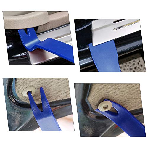 Manelord Trim Removal Tool - 5Pcs Trim Removal Tool Set, Auto Body Kit for Car Clips Removal, Dashboard Removal and Car Door Panel Trim Removal
