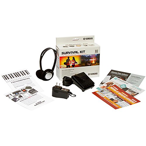 image for Yamaha PSRE263 61-Key Portable Keyboard with Knox Double X Stand and S