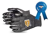 TenActiv Cut Resistant Gloves: 18-Gauge Composite Filament Fiber w/ Level-4 Cut-Resistance & Foam Nitrile Palms (Touchscreen-Compatible) (Item S18TAFGFN - Size 11)