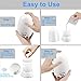 Aromatherapy Essential Oil Diffuser, Soft Digits 120ml Ultrasonic Cool Mist Humidifier / Aroma Diffuser with Adjustable Mist Mode, 7 LED Colors and Waterless Auto Shut-Off for Bedroom, Nursery or Desk