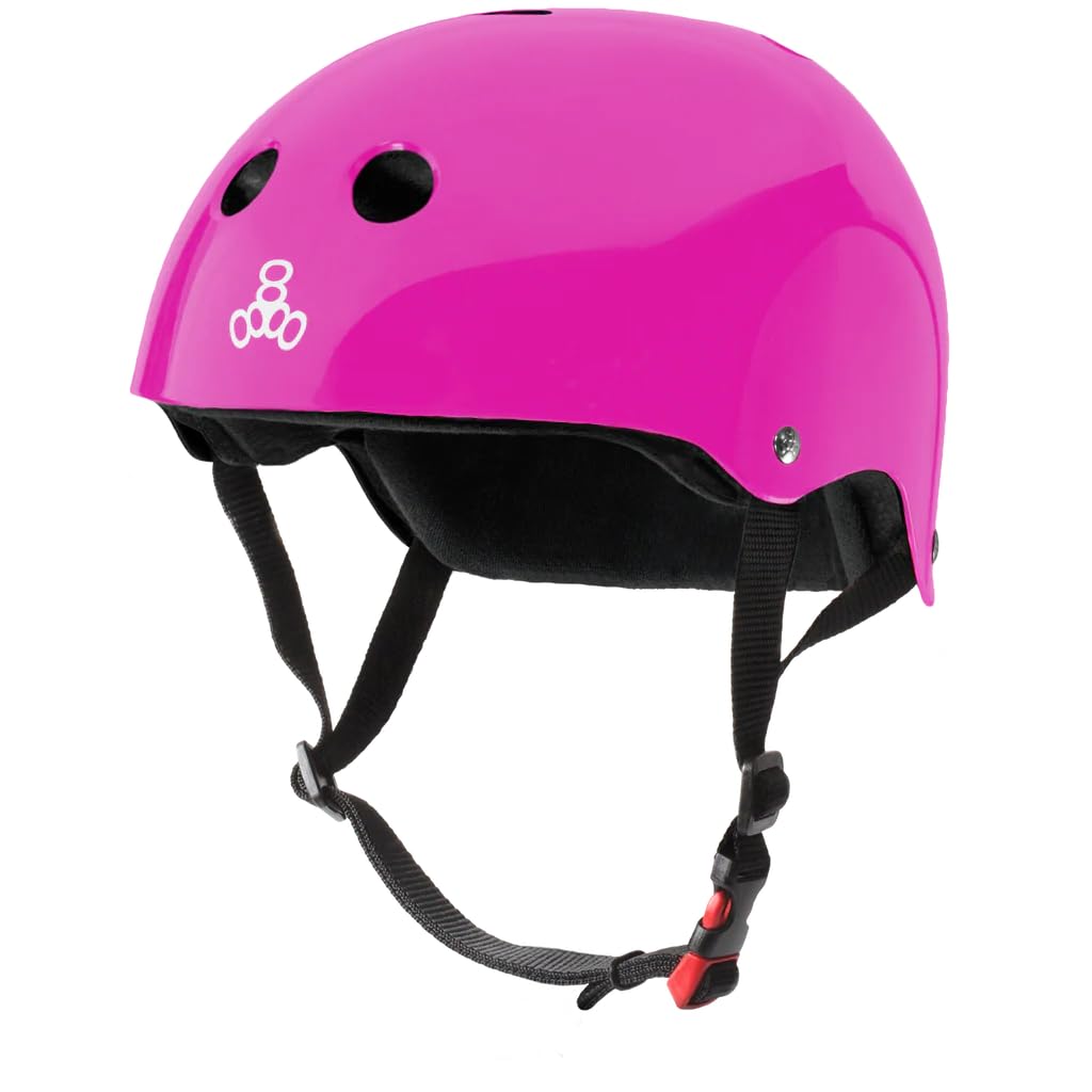 Triple Eight Certified Sweatsaver Helmet for Skateboarding, BMX, Roller Derby, Roller Skating, Inline Skating, Scooter and Bike Image
