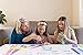 Bracelet and Headband Kit for Smarter, Happier Children. Kids Crafts for girls 5+. Easy Jewelry Craft Kits with 4 Bracelets & 6 Headbands.
